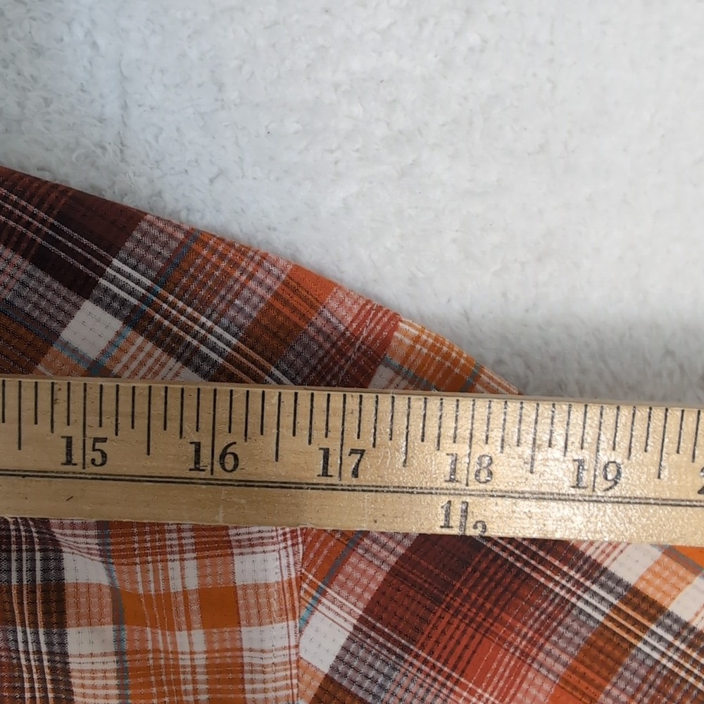 Marmot Multicolor Check Short-Sleeve Woven Shirt‎ Lightweight Men's Sm Nylon - Picture 6 of 10